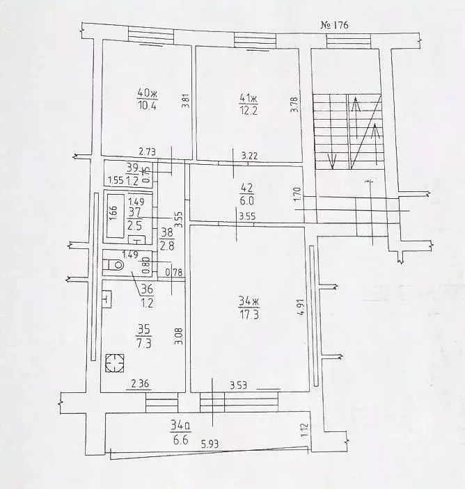 3-к кв. Калининградская область, Калининград ул. Каштановая Аллея, 176 ... - Фото 2