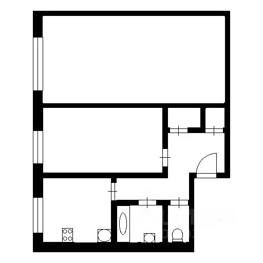 2-к кв. Санкт-Петербург ул. Замшина, 15 (44.0 м) - Фото 1