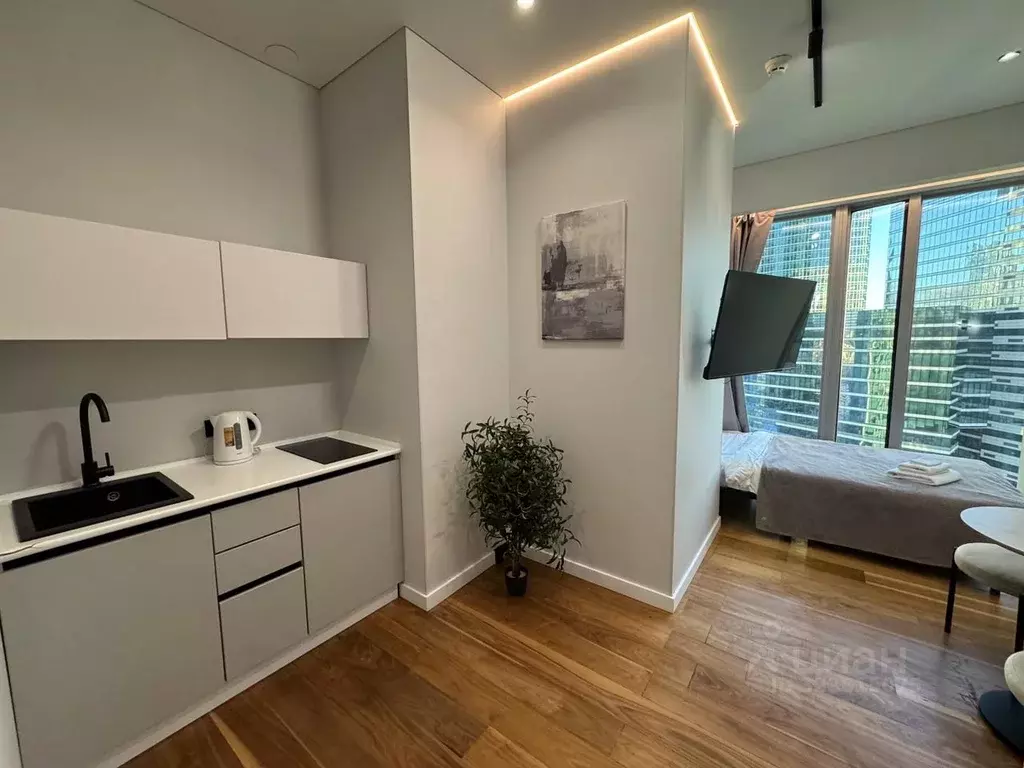 Студия Москва 1-й Красногвардейский проезд, 21с2 (18.0 м) - Фото 1