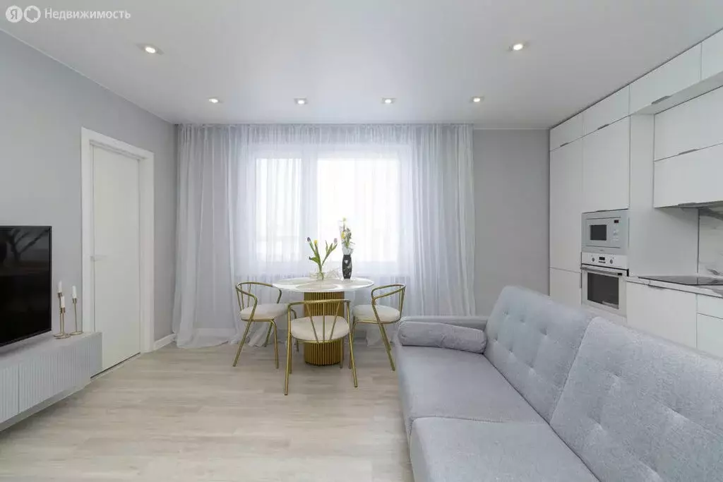 2-комнатная квартира: Тюмень, Стройотрядовская улица, 16 (50.7 м) - Фото 2