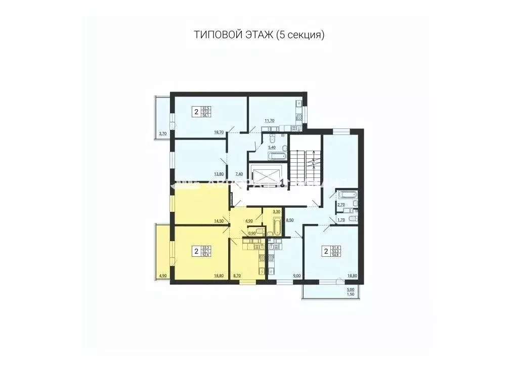 2-к кв. Челябинская область, Магнитогорск просп. Карла Маркса, 237/4 ... - Фото 2