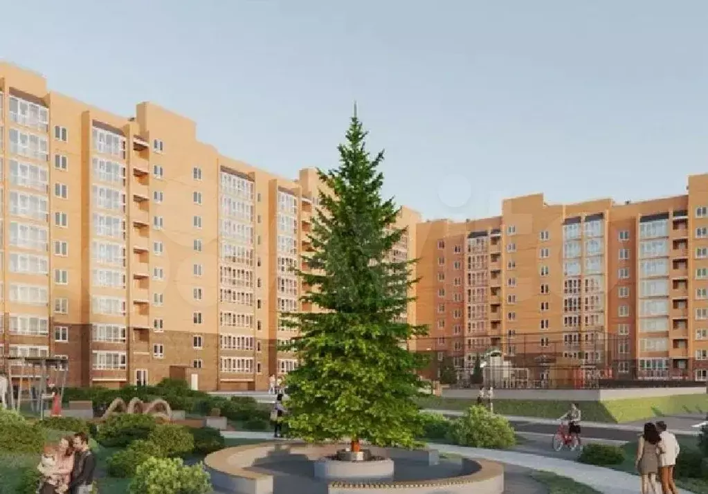 1-к. квартира, 41,7 м, 2/11 эт. - Фото 1