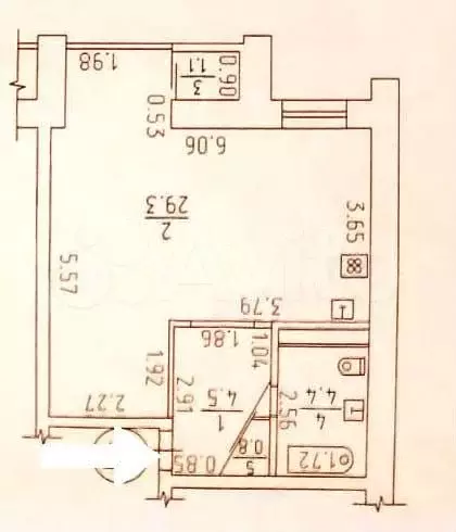 Квартира-студия, 40 м, 5/10 эт. - Фото 0