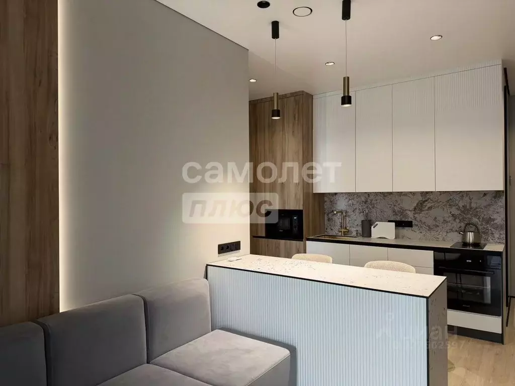 1-к кв. Москва Левел Причальный жилой комплекс, 10к1 (35.8 м) - Фото 2