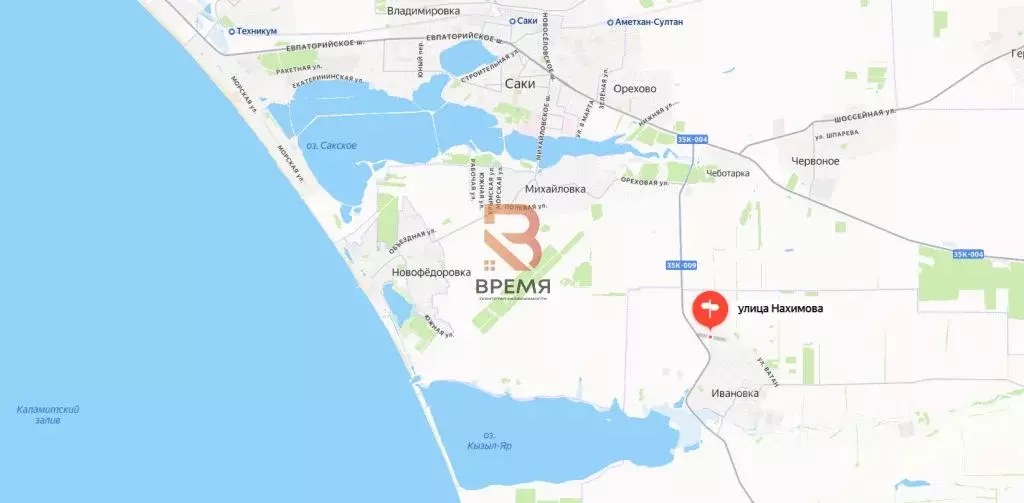 Участок в Крым, Сакский район, с. Ивановка ул. Нахимова (7.0 сот.) - Фото 2