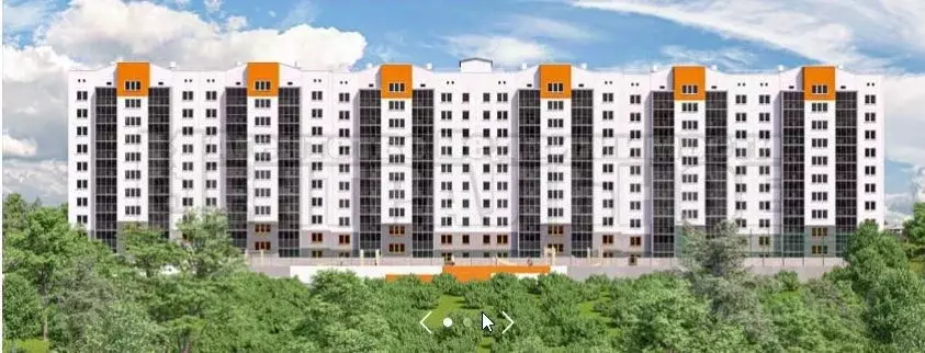 2-к кв. Смоленская область, Смоленск ул. 2-я Киевская, 20А (62.1 м) - Фото 1