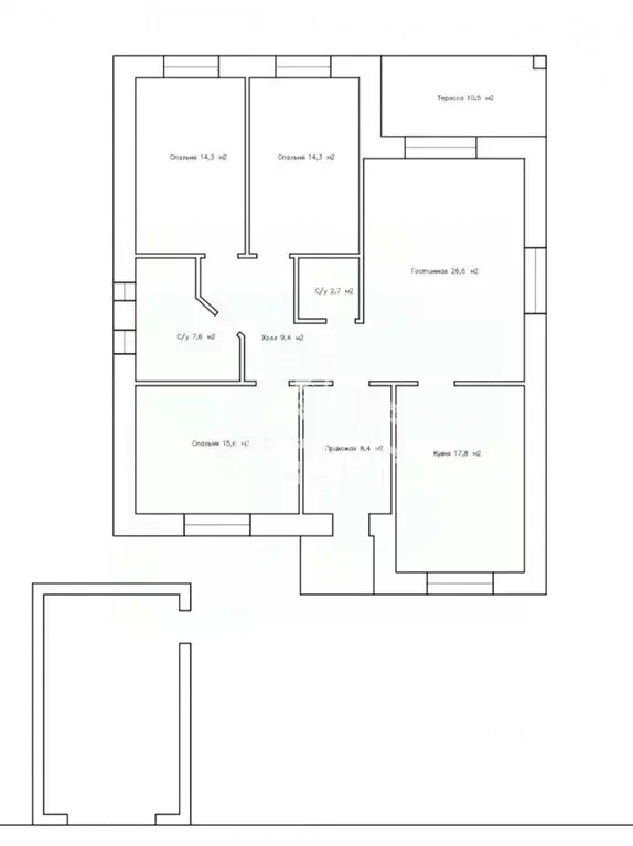 Дом в Оренбургская область, Оренбургский район, с. Ивановка ул. ... - Фото 2