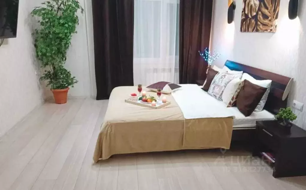 1-к кв. Башкортостан, Уфа ул. Набережная реки Уфы, 21 (28.0 м) - Фото 0