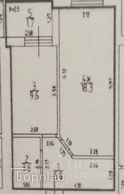 1-к кв. Калининградская область, Калининград ул. Карташева (40.0 м) - Фото 2