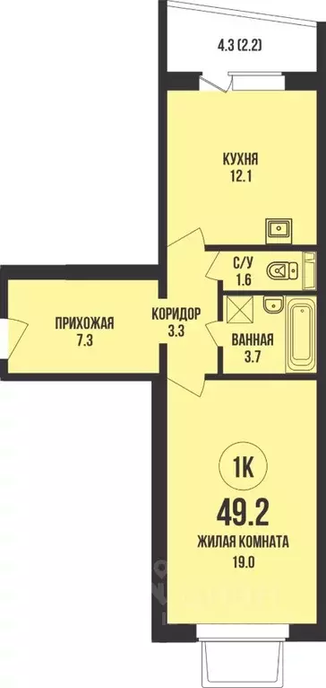 1-к кв. Новосибирская область, Новосибирск Династия жилой комплекс ... - Фото 0