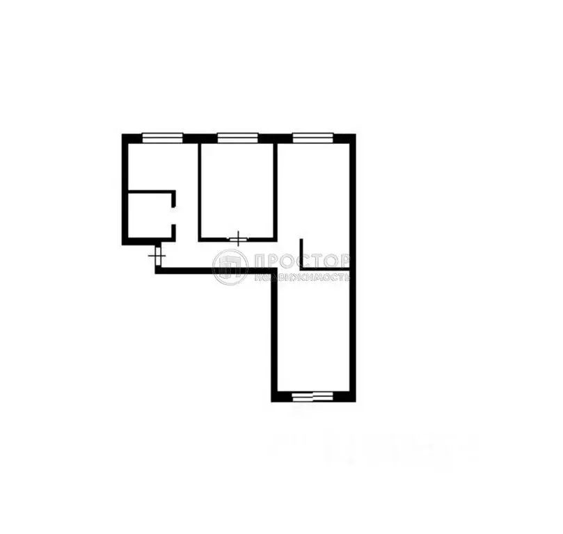 3-комнатная квартира: Москва, Севастопольский проспект, 51к2 (65 м) - Фото 2