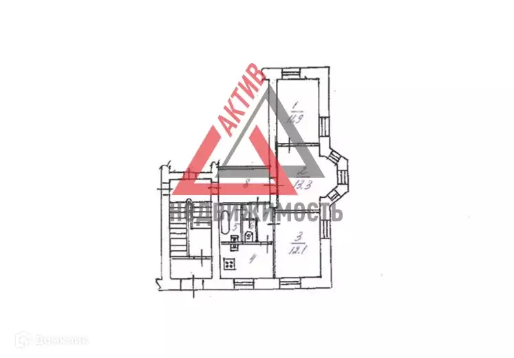 Продаётся 3-к квартира, 60.1 м - Фото 1