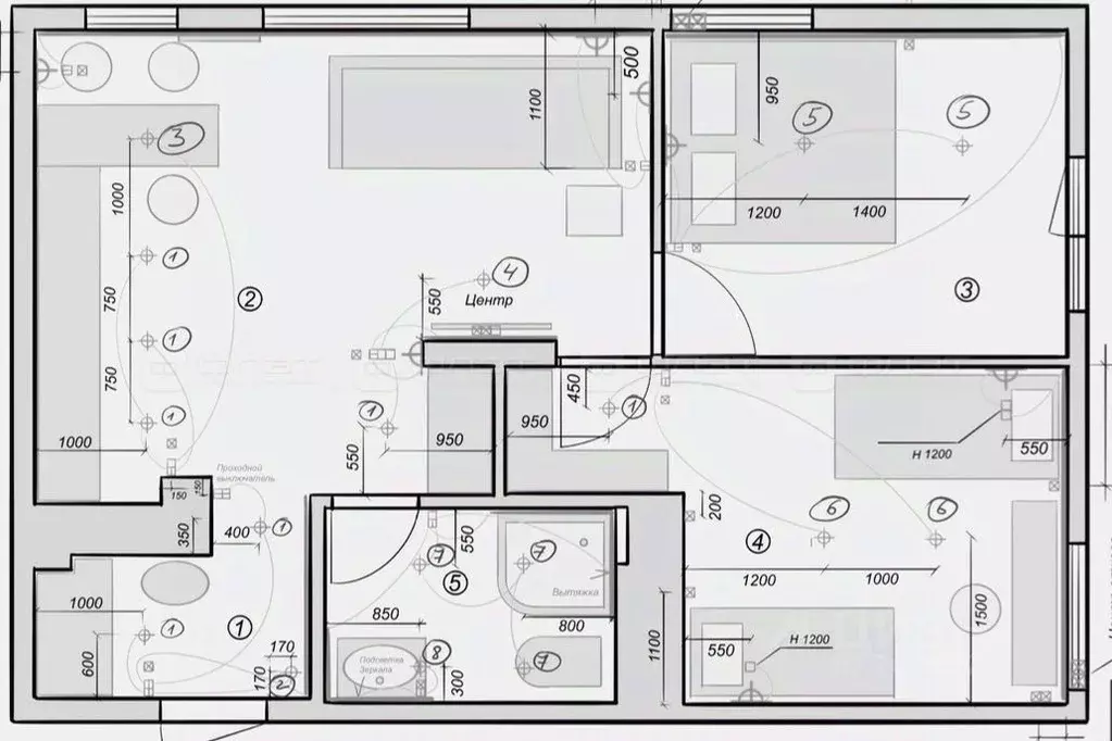 2-к кв. Татарстан, Казань ул. Академика Губкина, 12Б (53.0 м) - Фото 2