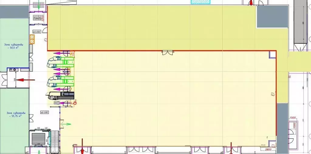 Помещение свободного назначения в Московская область, Руза Красная ... - Фото 2