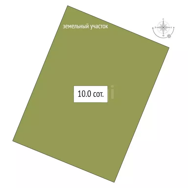 Участок в Каменский сельсовет, СНТ Иня-НАПО (10 м) - Фото 0