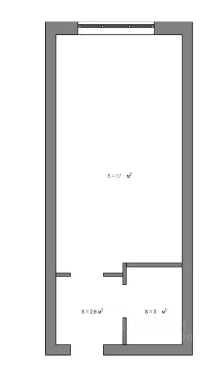 Студия Кемеровская область, Кемерово ул. Дзержинского, 9А (22.6 м) - Фото 2