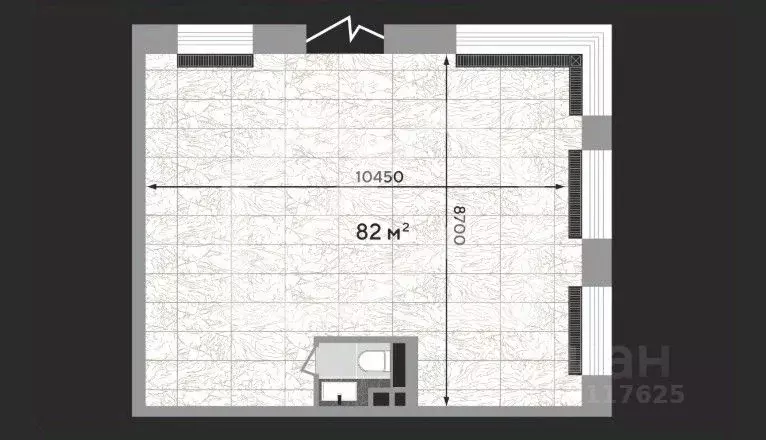 Помещение свободного назначения в Москва ул. Зорге, 9Ак7 (82 м) - Фото 1