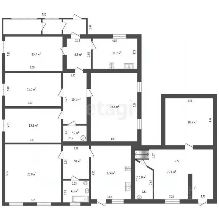 Дом в Мордовия, Саранск ул. Ушакова, 19 (141 м) - Фото 2