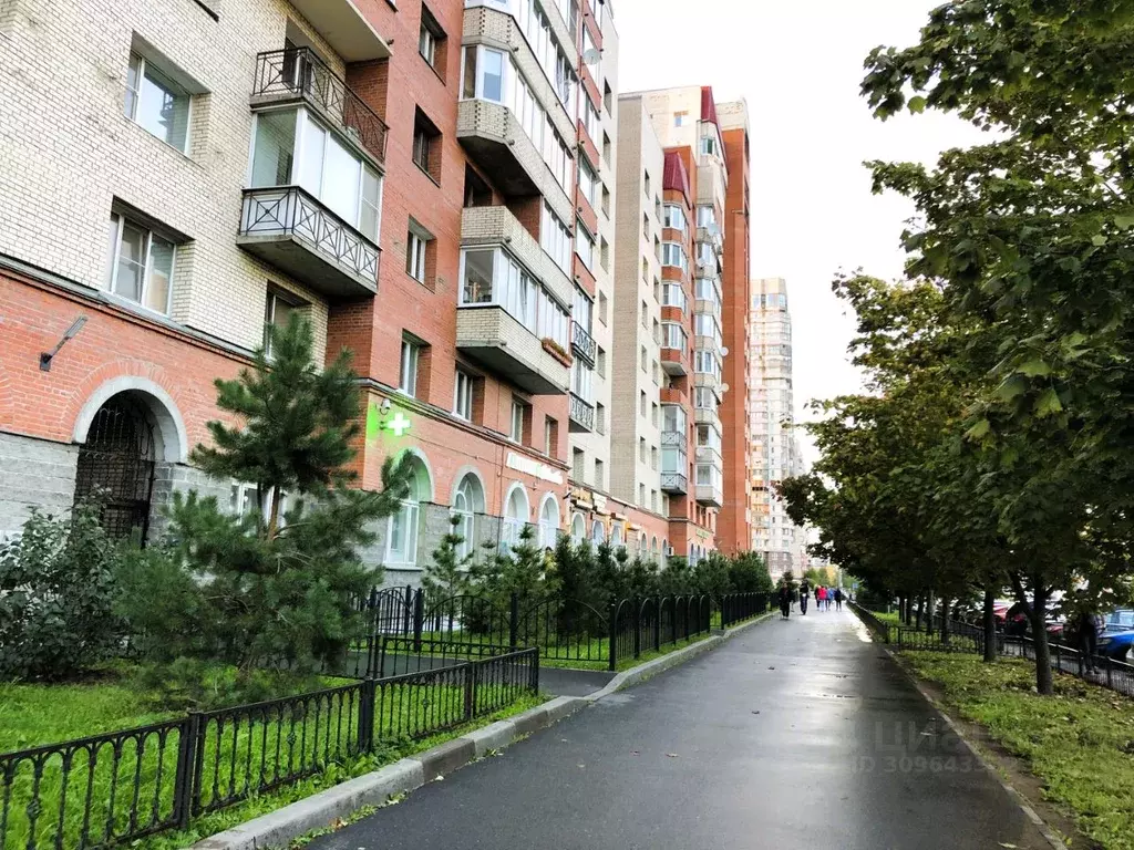 2-к кв. Санкт-Петербург ул. Савушкина, 128к1 (62.5 м) - Фото 0