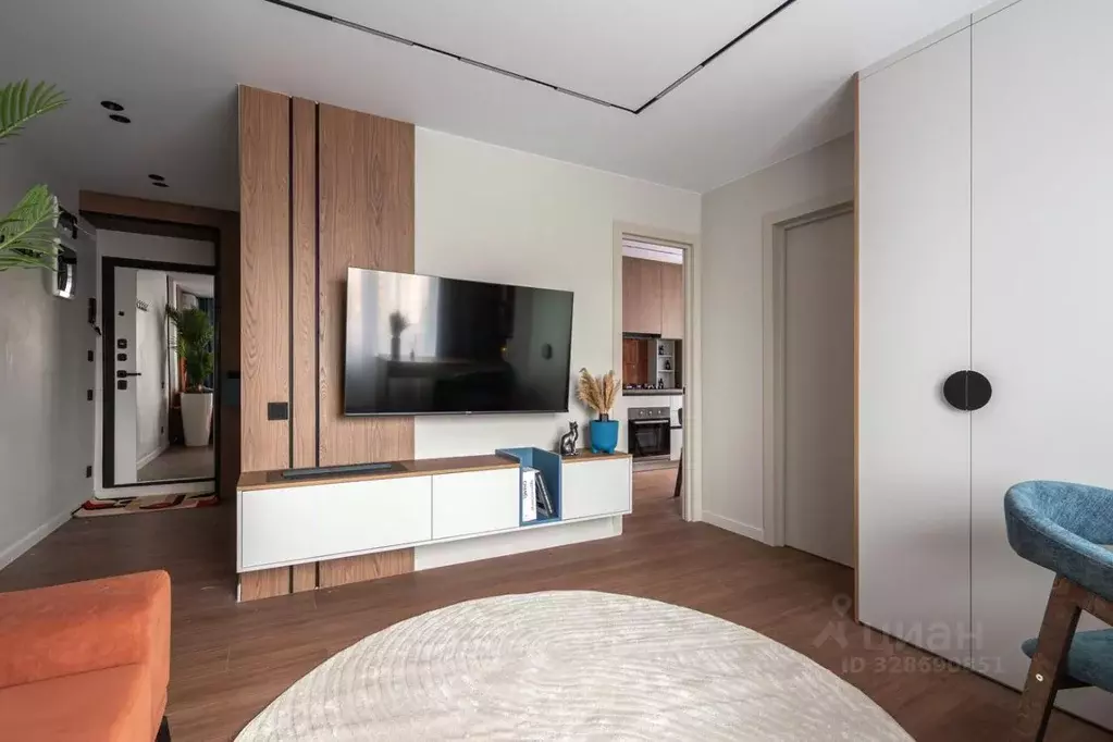 2-к кв. Москва Волгоградский просп., 9С1 (40.0 м) - Фото 2