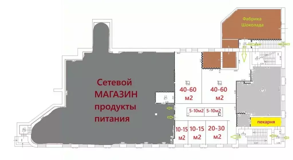 Торговая площадь в Москва Кирпичная ул., 32К24 (200 м) - Фото 2