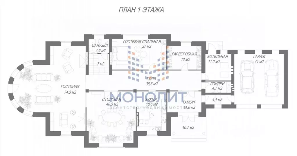 Коттедж в Москва № 151 кв-л, 53 (758 м) - Фото 2