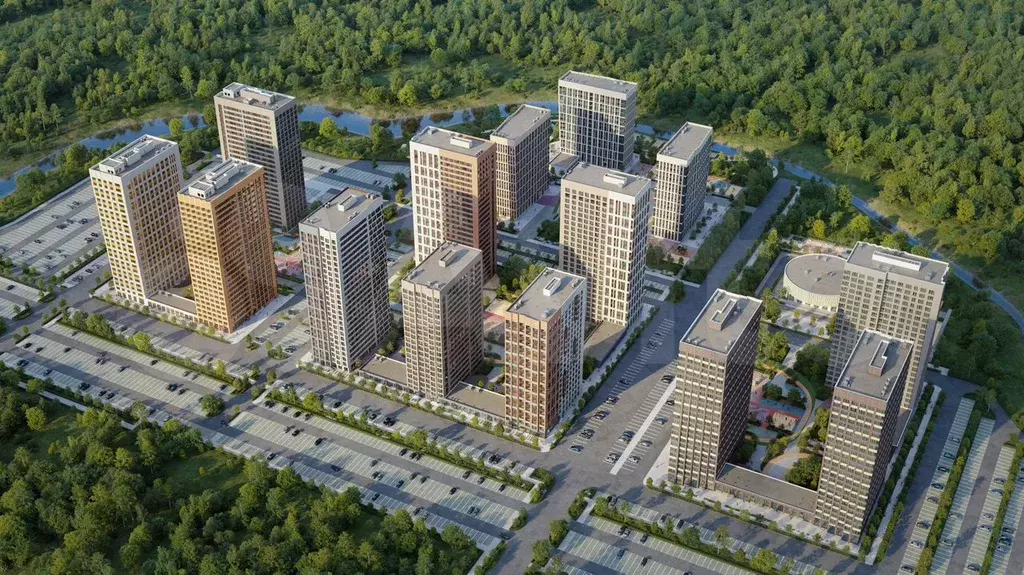 1-к. квартира, 35,3 м, 2/20 эт. - Фото 0