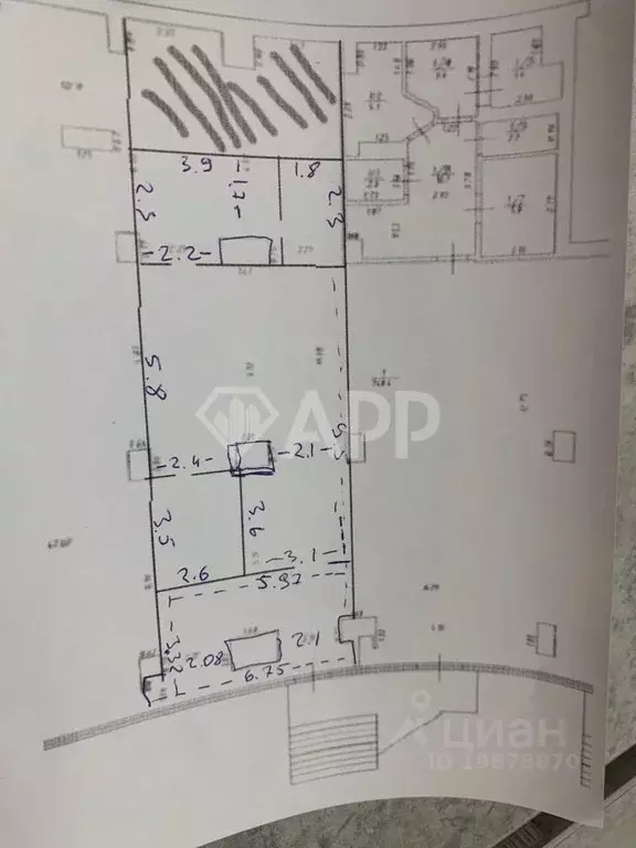 Помещение свободного назначения в Татарстан, Казань просп. Ямашева, 76 ... - Фото 2