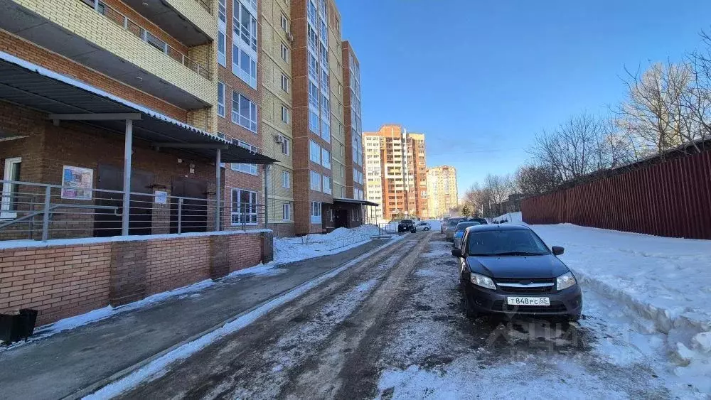 Студия Омская область, Омск Пригородная ул., 21к4 (26.8 м) - Фото 2