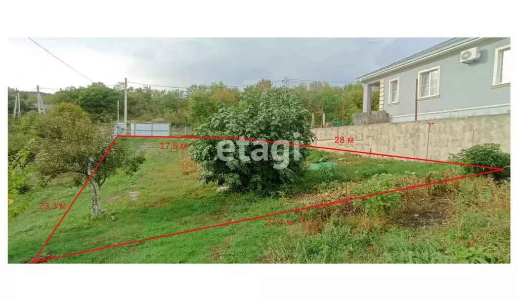 Участок в Краснодарский край, Новороссийск Голубая Даль СНТ, ул. ... - Фото 0