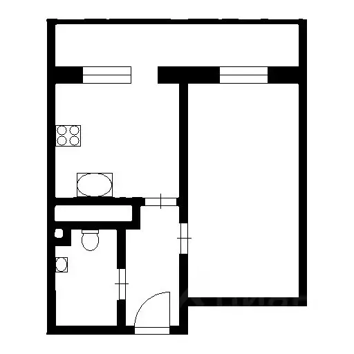 1-к кв. Санкт-Петербург Комендантский просп., 69 (36.0 м) - Фото 2