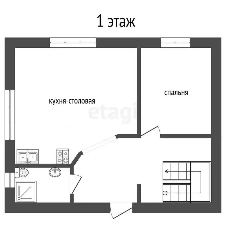 Дом в Республика Крым, муниципальный округ Ялта, посёлок Даниловка, ... - Фото 1
