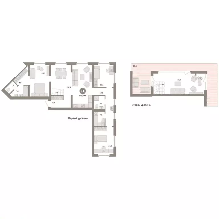 3-комнатная квартира: Екатеринбург, улица Советских Женщин (175 м) - Фото 2