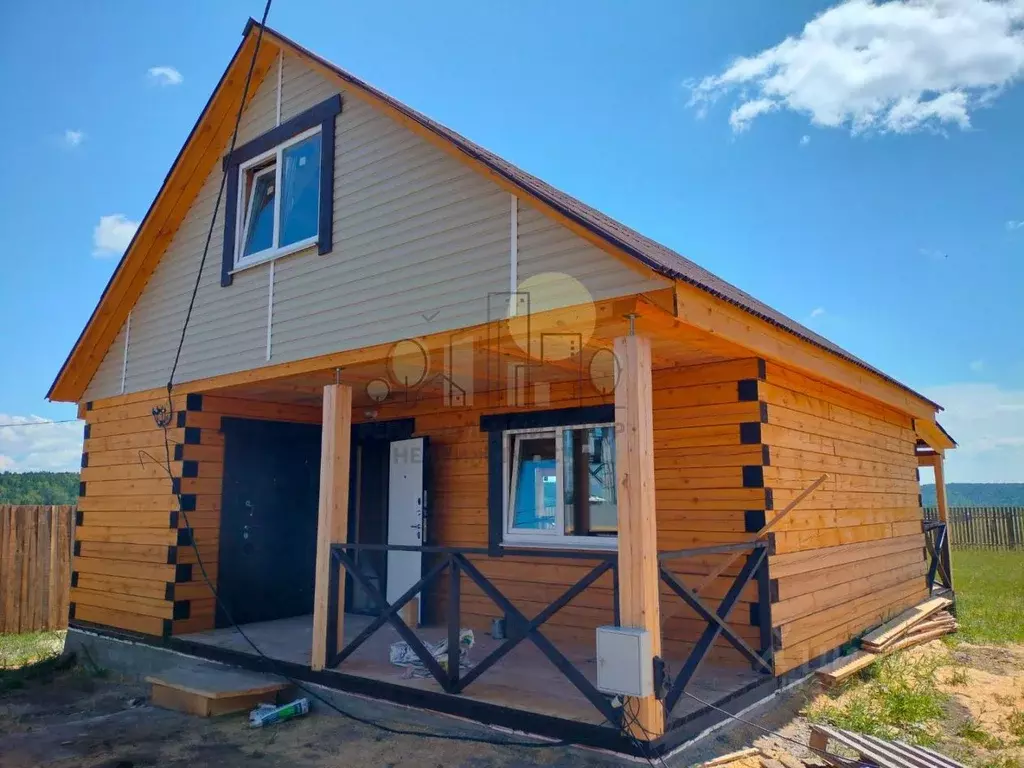 Дом в Иркутская область, Иркутский муниципальный округ, д. Ширяева ул. ... - Фото 1