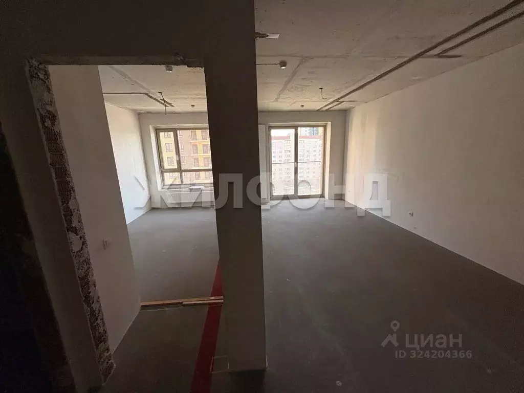 1-к кв. Новосибирская область, Новосибирск Железнодорожная ул., 22 ... - Фото 2