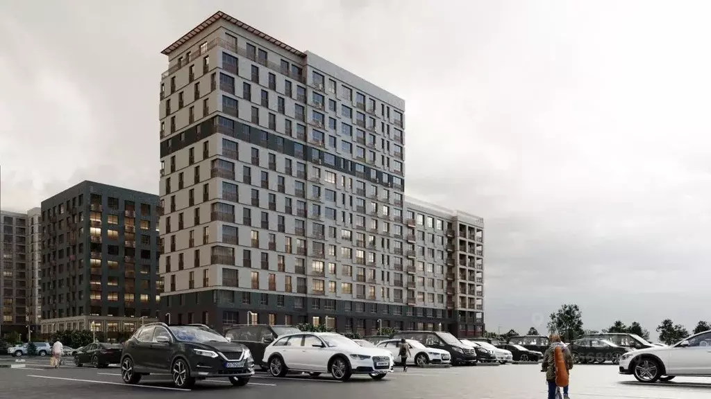 3-к кв. Тюменская область, Тюмень ул. Заполярная, 3к1 (71.2 м) - Фото 1