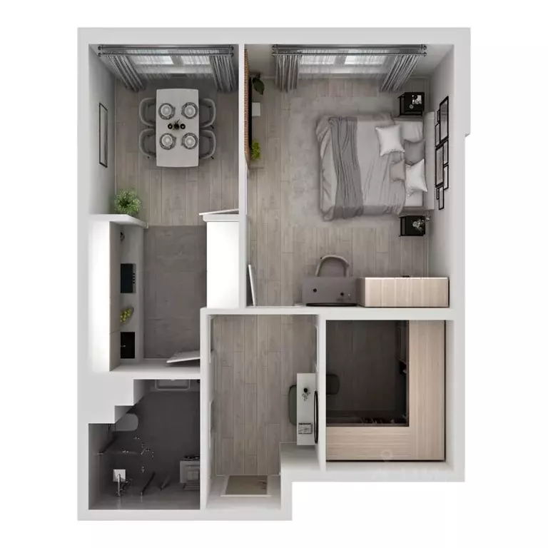 1-к кв. Приморский край, Владивосток ул. Расула Гамзатова, 7к1 (38.4 ... - Фото 2