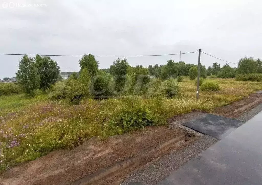 Участок в Тюменский муниципальный округ, деревня Нариманова (15 м) - Фото 0