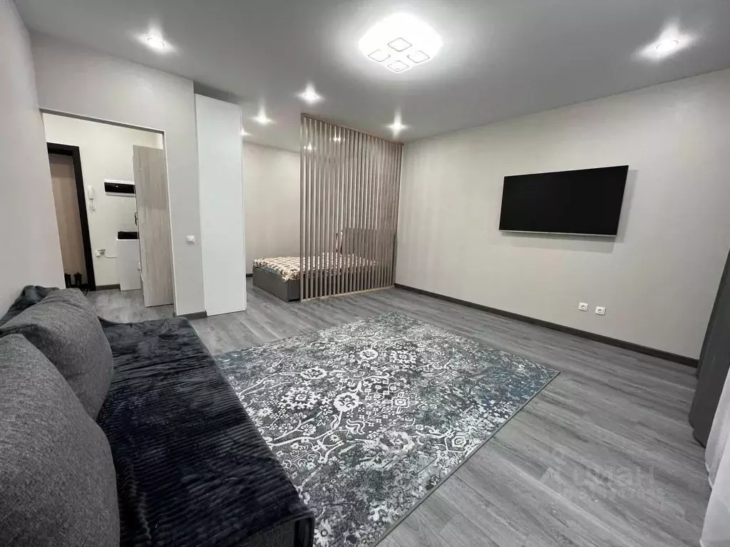 1-к кв. Татарстан, Казань ул. Рауиса Гареева, 78А (50.0 м) - Фото 1