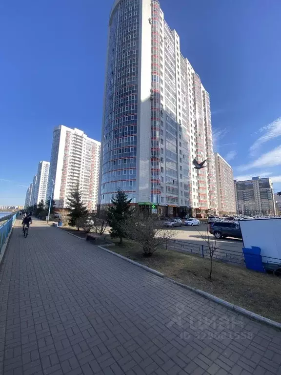 1-к кв. Красноярский край, Красноярск наб. Ярыгинская, 19А (34.1 м) - Фото 2