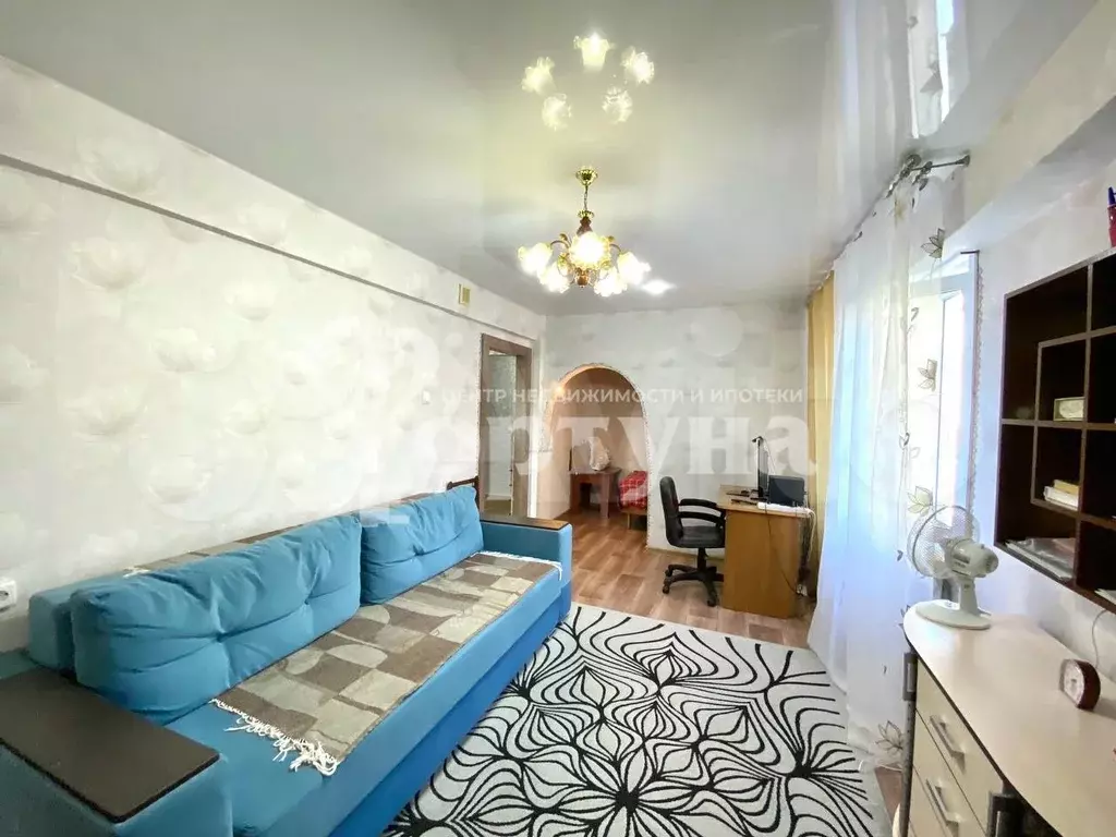 2-к. квартира, 43,7 м, 2/5 эт. - Фото 0