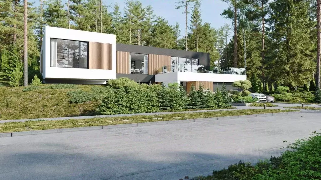 Дом в Ленинградская область, Выборгский район, Первомайское с/пос, ... - Фото 1