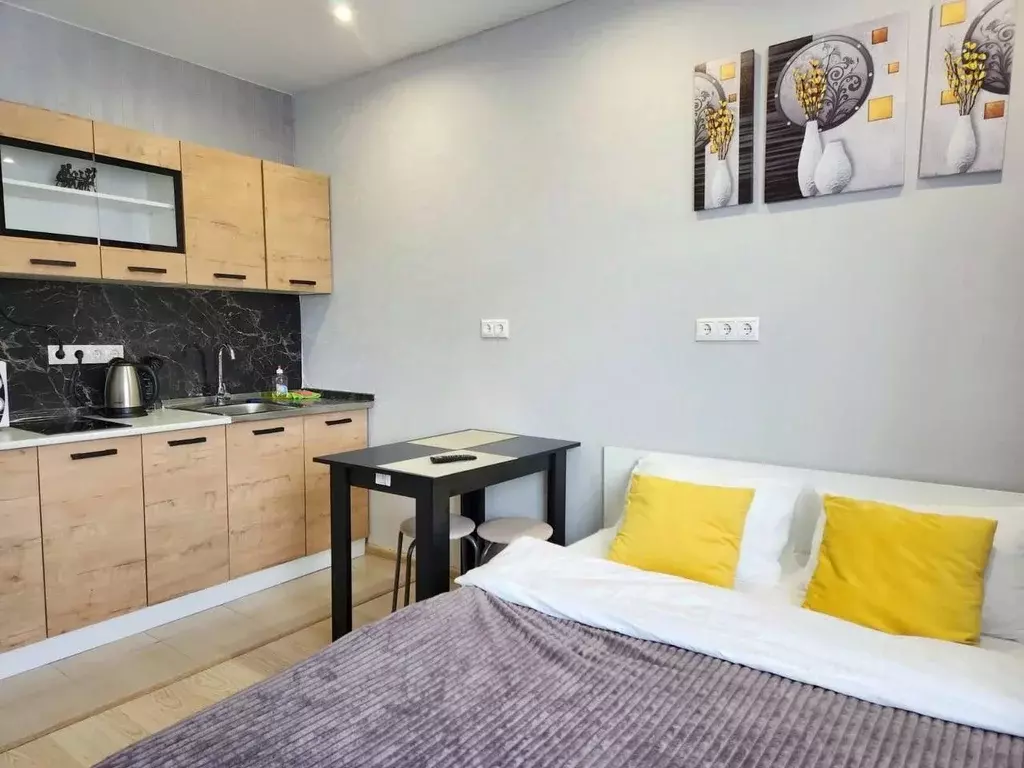 1-к кв. Московская область, Домодедово Южный мкр, ул. ... - Фото 1