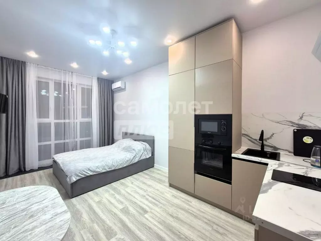 Студия Москва 3-я Хорошевская ул., 17А (28.4 м) - Фото 1