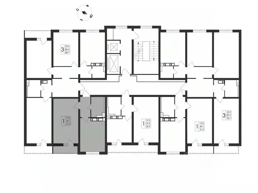 1-к кв. Воронежская область, Воронеж Первое Мая мкр, Май жилой ... - Фото 2