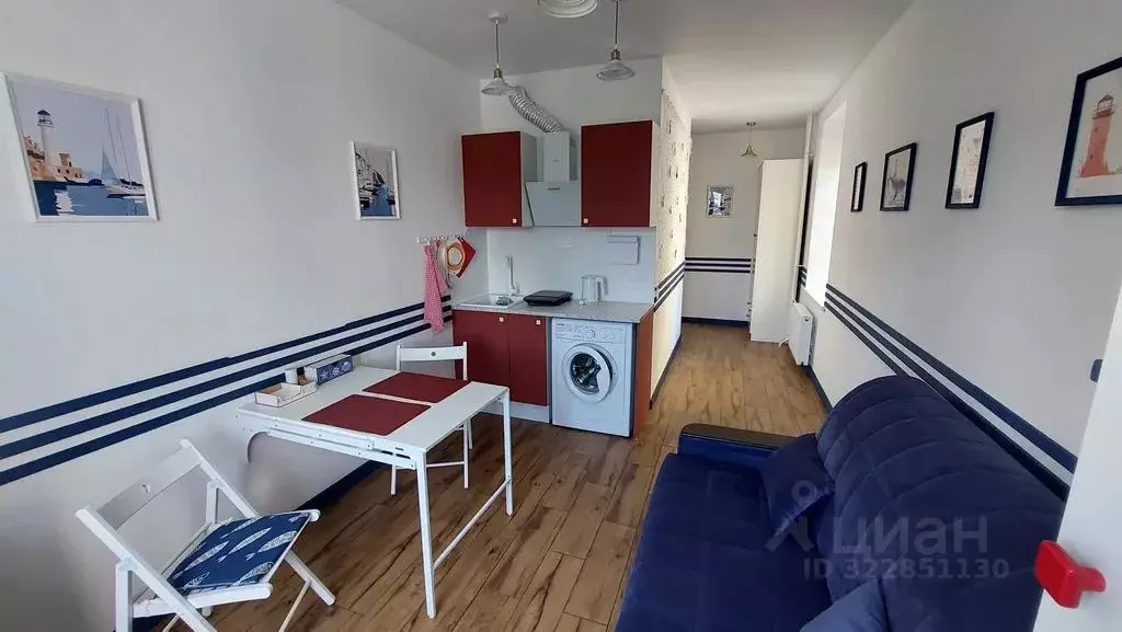 Студия Санкт-Петербург 27-я Васильевского острова линия, 10к2 (22.0 м) - Фото 1