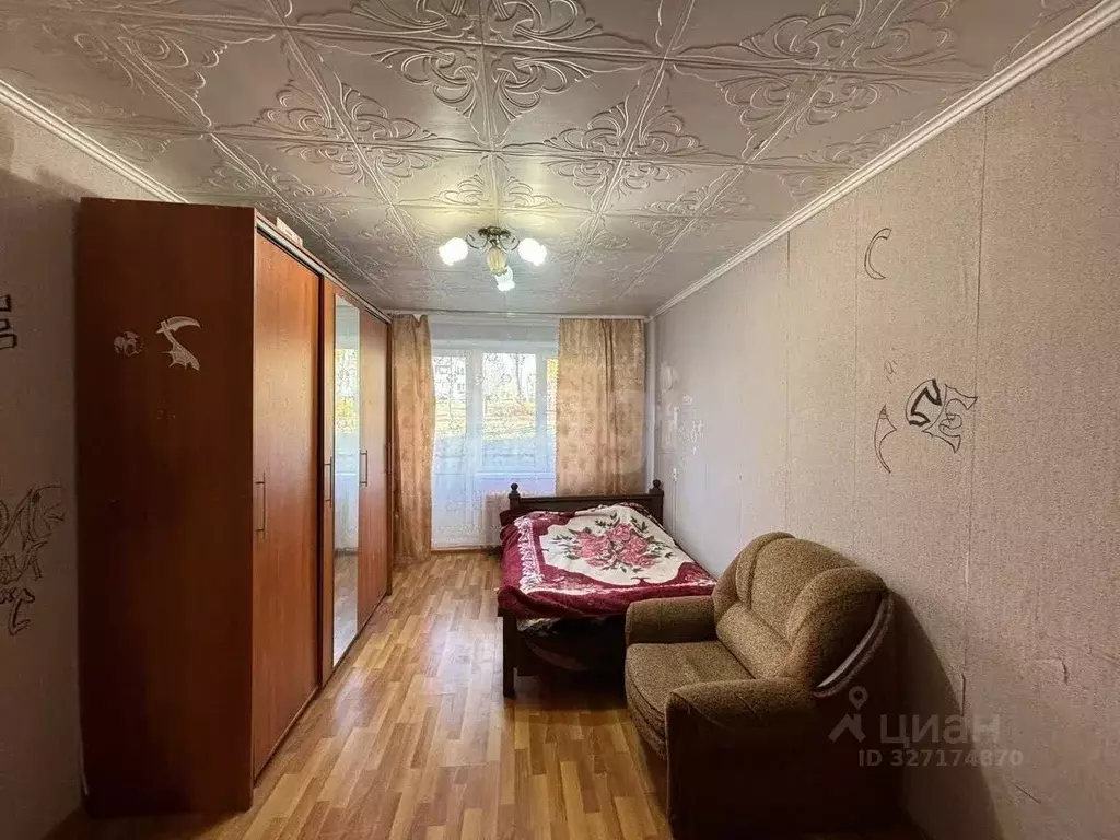 1-к кв. Ленинградская область, Киришский район, Глажевское с/пос, пос. ... - Фото 1