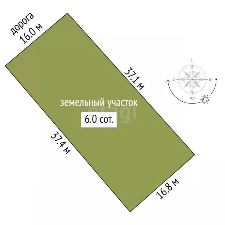 Участок в Краснодарский край, Новороссийск Цемдолина тер., ул. ... - Фото 2
