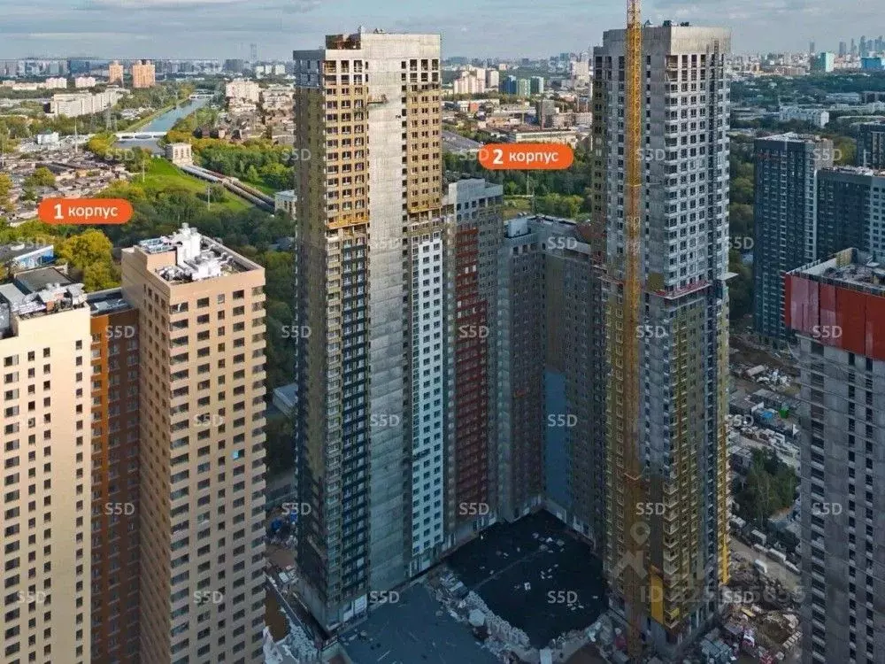 Офис в Москва Строительный проезд, 9С6 (95 м) - Фото 1