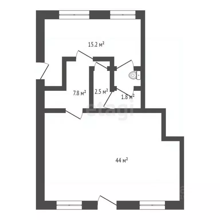 Офис в Брянская область, Брянск ул. Никитина, 18 (73 м) - Фото 1